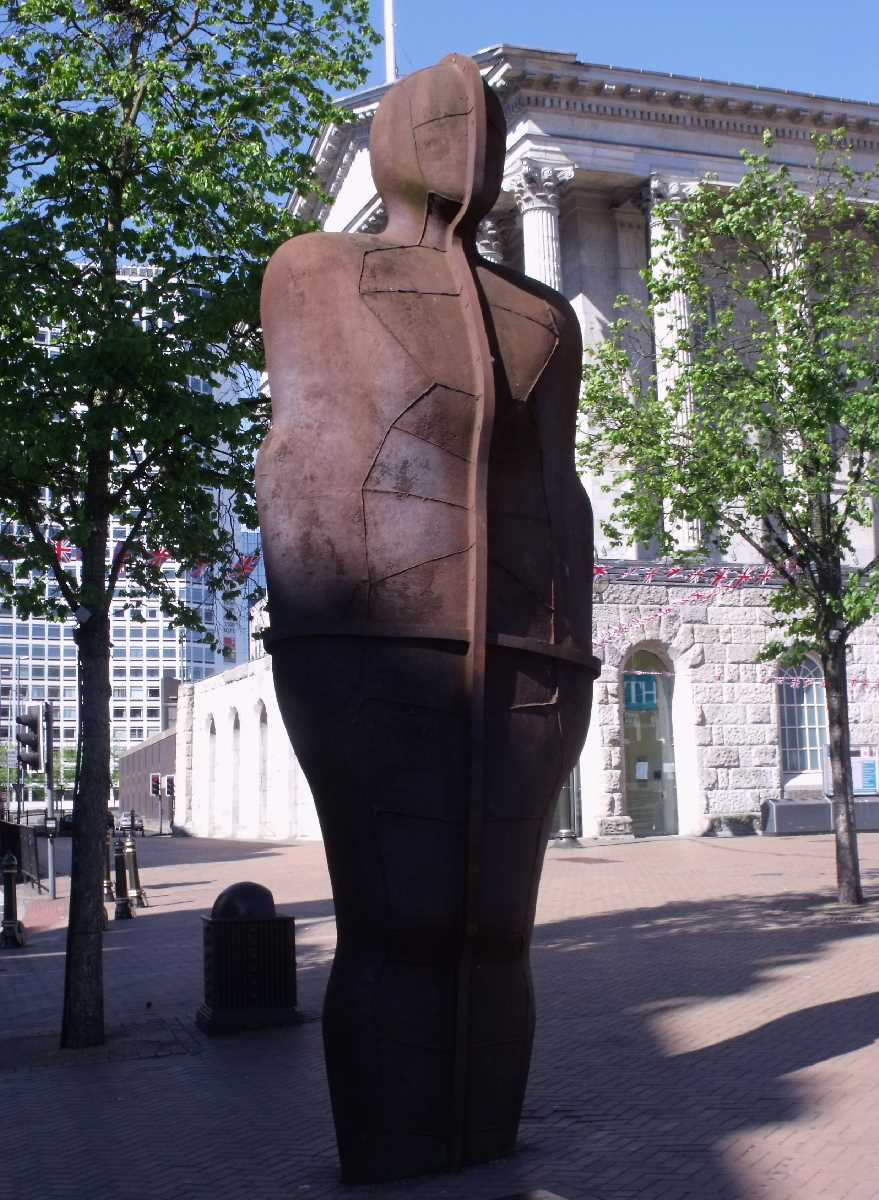 Whatever happened to Antony Gormley`s Iron:Man in Victoria Square?